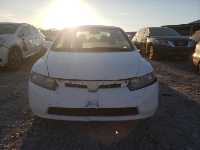 1HGFA16516L111553 - 2006 HONDA CIVIC LX WHITE photo 5