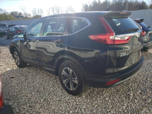 2HKRW6H35KH232591 - 2019 HONDA CR-V LX BLACK photo 2