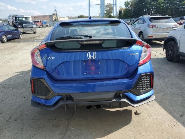 SHHFK7H45KU411868 - 2019 HONDA CIVIC SPORT BLUE photo 6