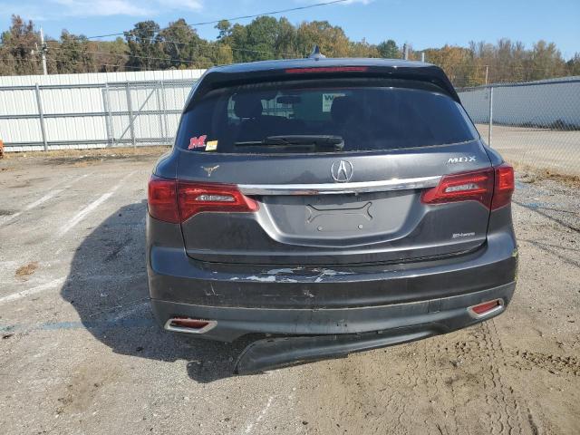 5FRYD4H28EB037776 - 2014 ACURA MDX BLACK photo 6