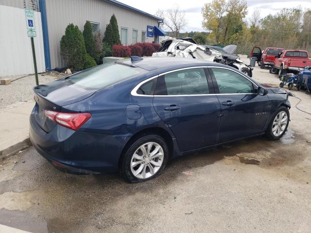 1G1ZD5ST3NF191670 - 2022 CHEVROLET MALIBU LT BLUE photo 3