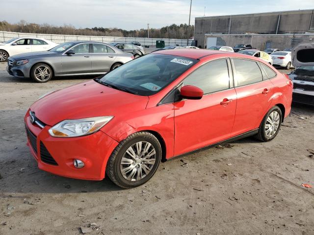 1FAHP3F23CL104130 - 2012 FORD FOCUS SE RED photo 1