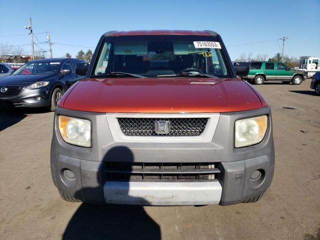 5J6YH18583L010516 - 2003 HONDA ELEMENT EX ORANGE photo 5