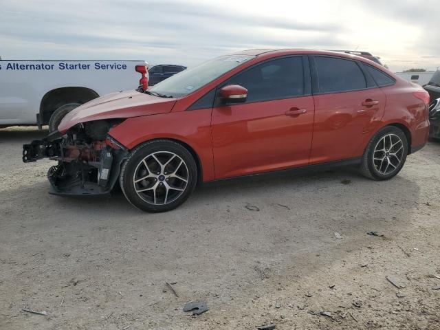 1FADP3H22JL260636 - 2018 FORD FOCUS SEL RED photo 1