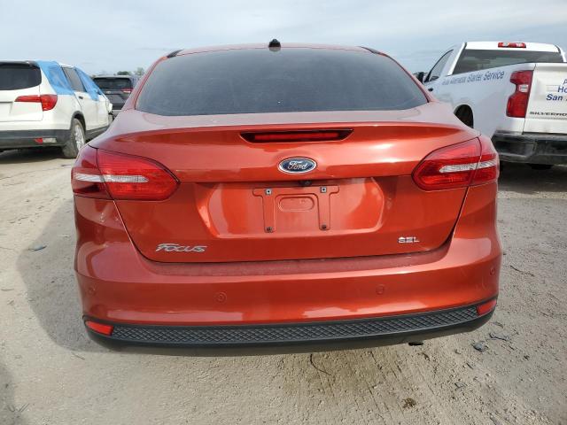 1FADP3H22JL260636 - 2018 FORD FOCUS SEL RED photo 6