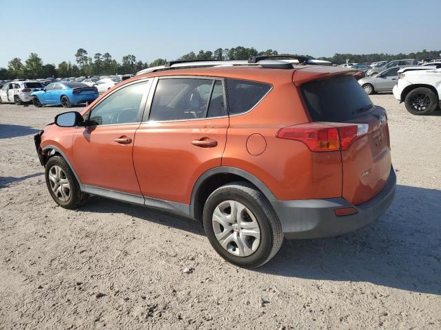 2T3ZFREV2FW138822 - 2015 TOYOTA RAV4 LE ORANGE photo 2