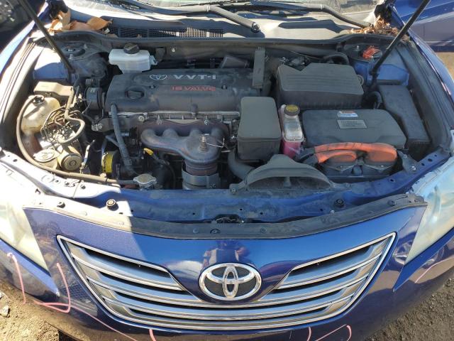 4T1BB46K17U004494 - 2007 TOYOTA CAMRY HYBRID BLUE photo 11