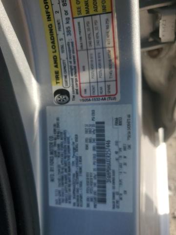 3FAHP0HAXCR257446 - 2012 FORD FUSION SE SILVER photo 12