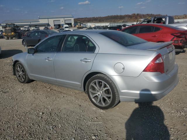 3FAHP0HAXCR257446 - 2012 FORD FUSION SE SILVER photo 2