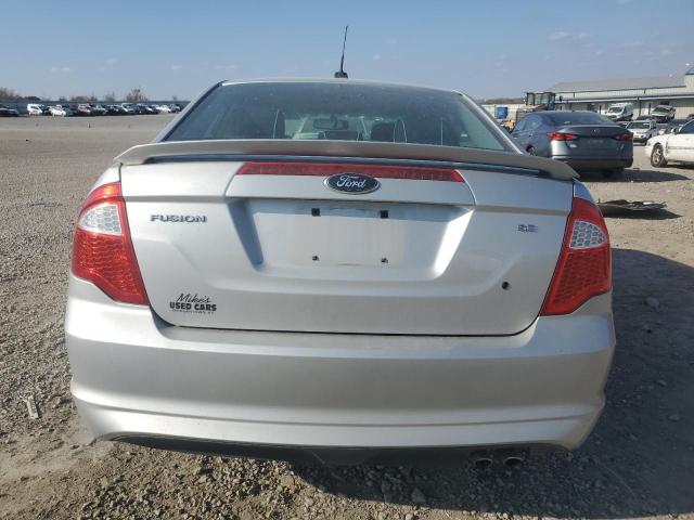 3FAHP0HAXCR257446 - 2012 FORD FUSION SE SILVER photo 6