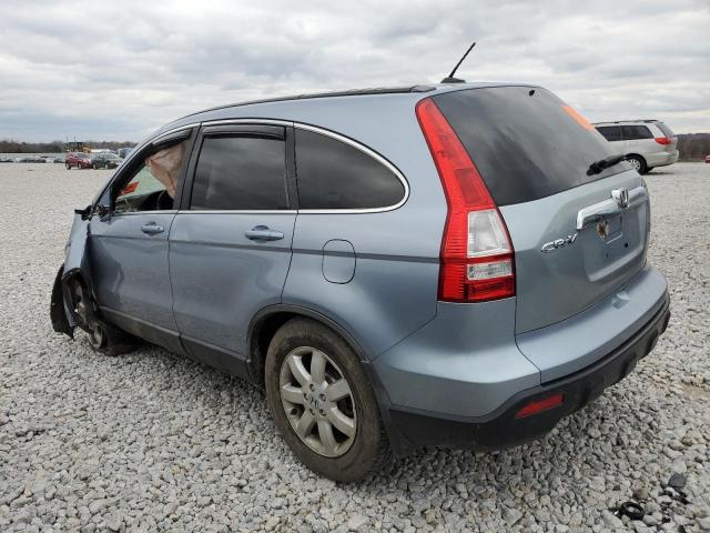 5J6RE48708L041718 - 2008 HONDA CR-V EXL BLUE photo 2