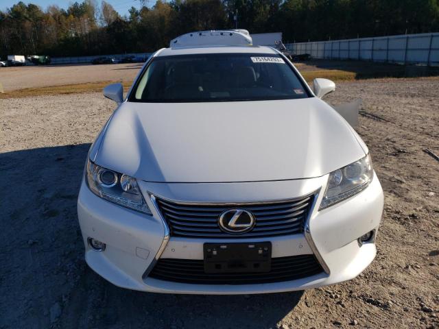 JTHBK1GG8F2182876 - 2015 LEXUS ES 350 WHITE photo 5