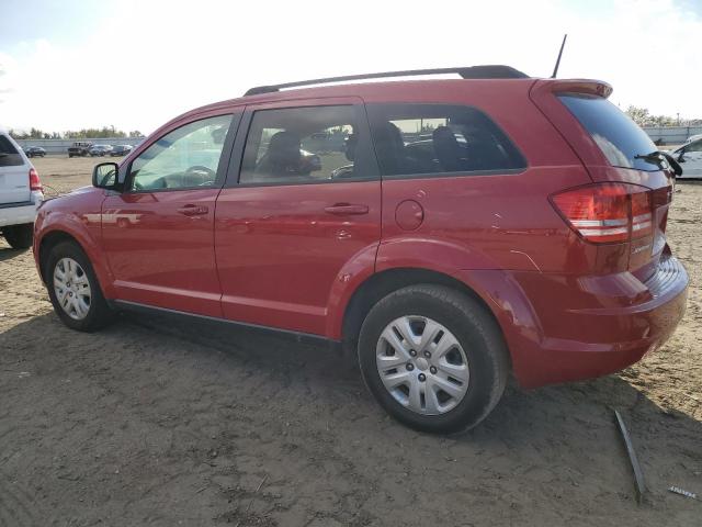 3C4PDCAB6JT527078 - 2018 DODGE JOURNEY SE RED photo 2