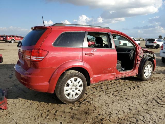 3C4PDCAB6JT527078 - 2018 DODGE JOURNEY SE RED photo 3