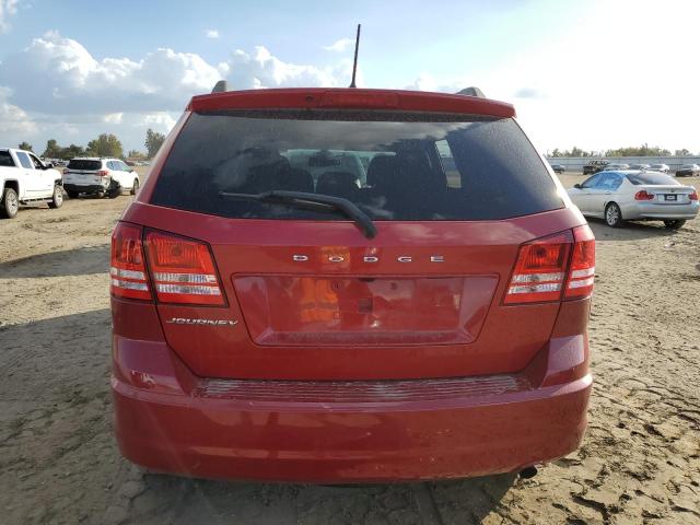 3C4PDCAB6JT527078 - 2018 DODGE JOURNEY SE RED photo 6