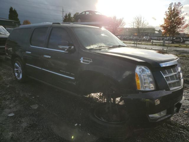 1GYS4KEF1DR100514 - 2013 CADILLAC ESCALADE ESV PLATINUM შავი ფოტო 4