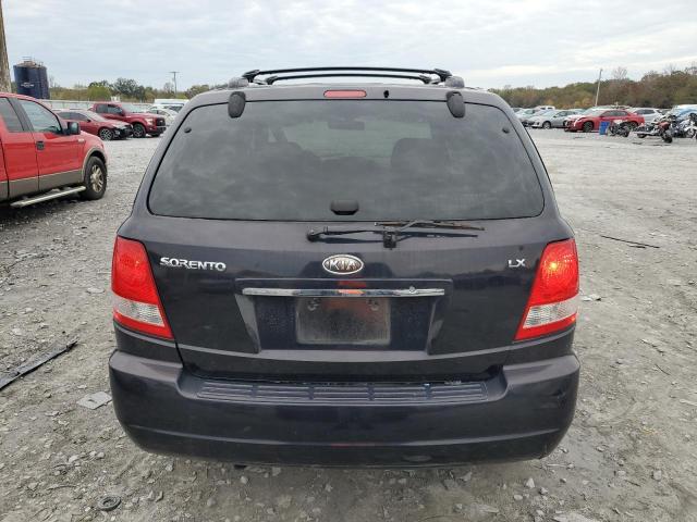 KNDJD733065555761 - 2006 KIA SORENTO EX BLACK photo 6