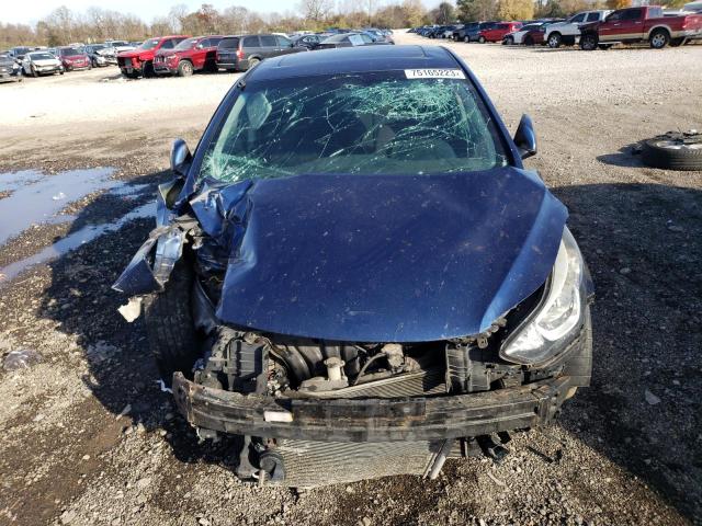 5NPDH4AE1GH738043 - 2016 HYUNDAI ELANTRA SE BLUE photo 5