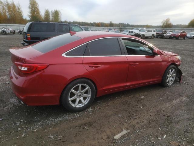 5NPE24AF4HH546518 - 2017 HYUNDAI SONATA SE RED photo 3