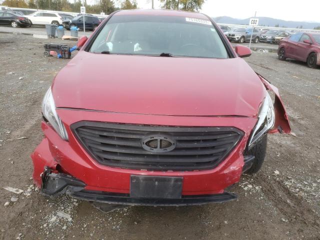 5NPE24AF4HH546518 - 2017 HYUNDAI SONATA SE RED photo 5