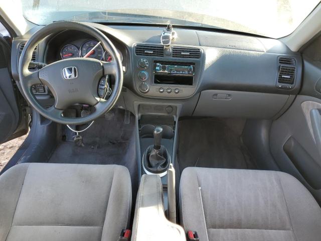 JHMES25765S000967 - 2005 HONDA CIVIC EX TAN photo 8