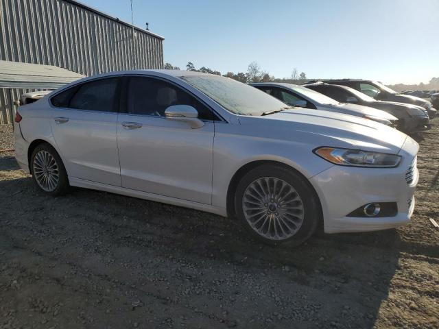 3FA6P0K99DR375267 - 2013 FORD FUSION TITANIUM WHITE photo 4