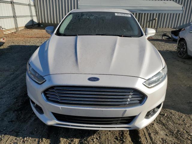 3FA6P0K99DR375267 - 2013 FORD FUSION TITANIUM WHITE photo 5