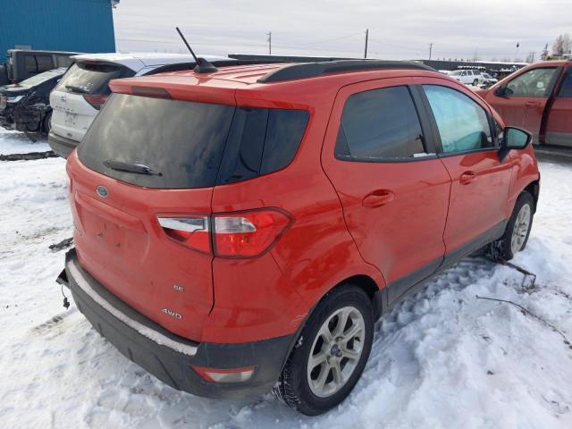 MAJ6S3GL6LC338761 - 2020 FORD ECOSPORT SE RED photo 3
