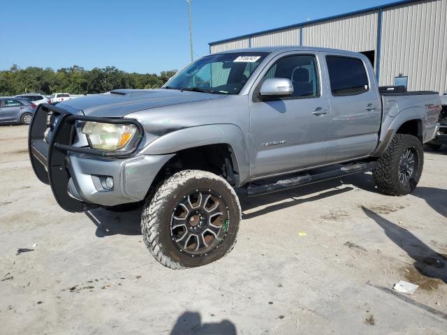5TFJU4GN4EX062632 - 2014 TOYOTA TACOMA DOUBLE CAB PRERUNNER GRAY photo 1
