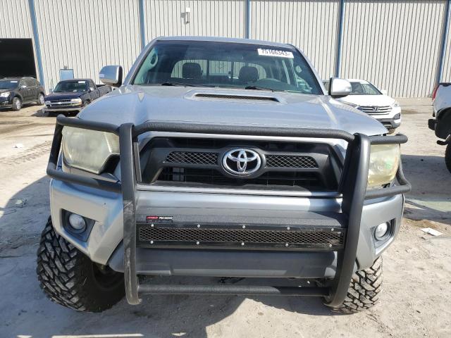 5TFJU4GN4EX062632 - 2014 TOYOTA TACOMA DOUBLE CAB PRERUNNER GRAY photo 5
