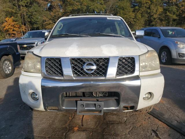 5N1AA08A75N730881 - 2005 NISSAN ARMADA SE WHITE photo 5