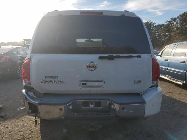 5N1AA08A75N730881 - 2005 NISSAN ARMADA SE WHITE photo 6