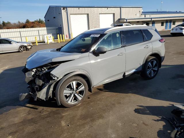 5N1AT3CB7MC699329 - 2021 NISSAN ROGUE SL GRAY photo 1