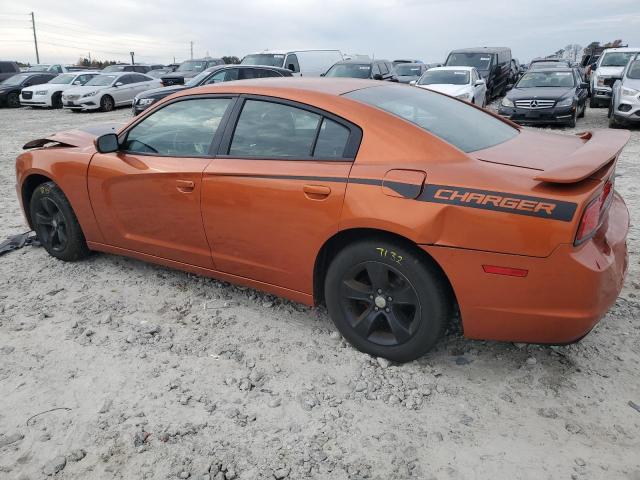 2B3CL3CG5BH548641 - 2011 DODGE CHARGER ORANGE photo 2