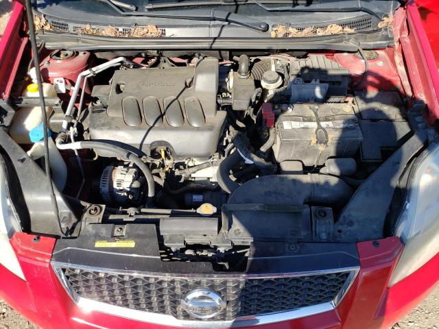 3N1AB6AP5CL780701 - 2012 NISSAN SENTRA 2.0 RED photo 11