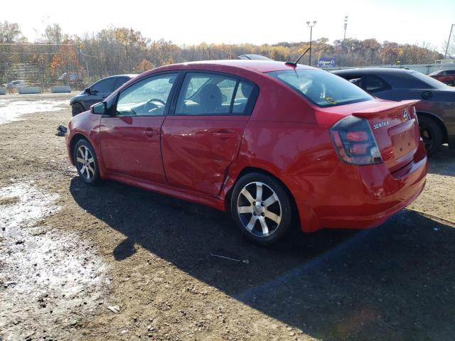 3N1AB6AP5CL780701 - 2012 NISSAN SENTRA 2.0 RED photo 2