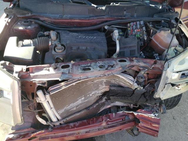 2CNDL13F986063272 - 2008 CHEVROLET EQUINOX LS MAROON photo 12