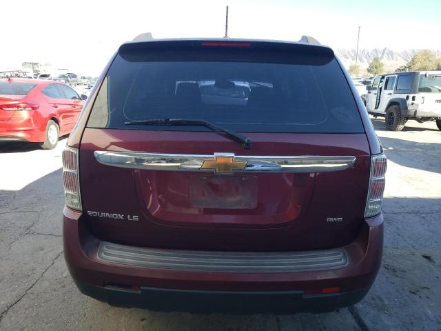 2CNDL13F986063272 - 2008 CHEVROLET EQUINOX LS MAROON photo 6