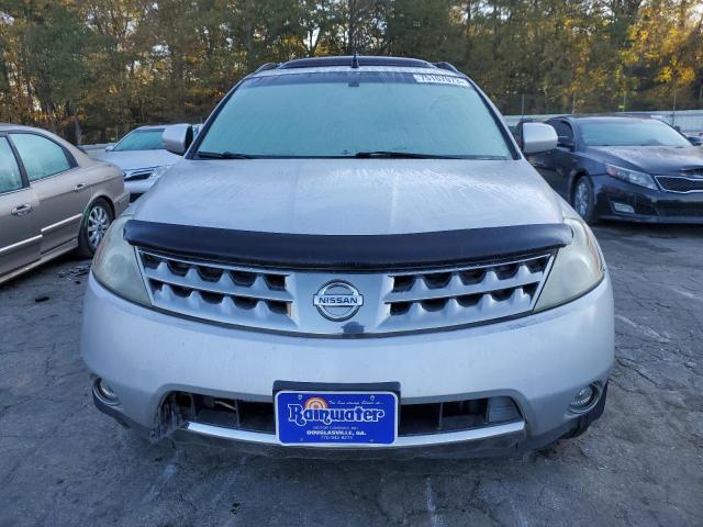 JN8AZ08W76W517101 - 2006 NISSAN MURANO SL SILVER photo 5