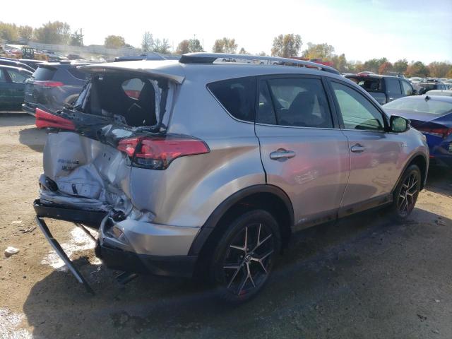 JTMJJREV0HD090202 - 2017 TOYOTA RAV4 HV SE SILVER photo 3