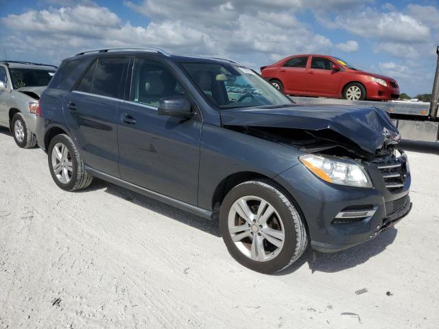 4JGDA5HB7DA194460 - 2013 MERCEDES-BENZ ML 350 4MATIC GRAY photo 4