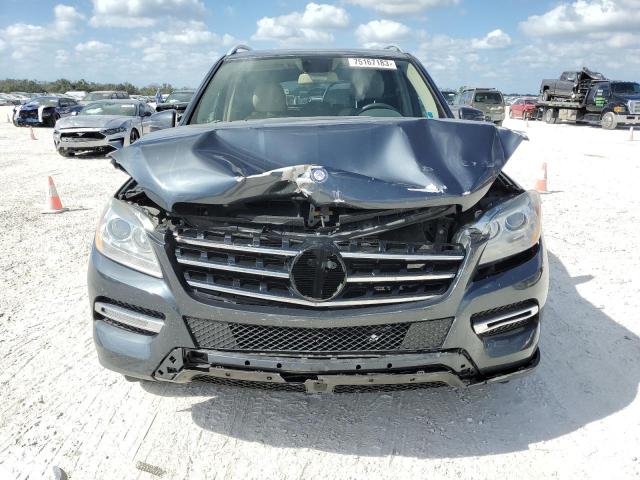 4JGDA5HB7DA194460 - 2013 MERCEDES-BENZ ML 350 4MATIC GRAY photo 5