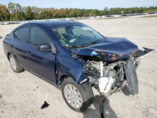 3N1CN7AP0EL869892 - 2014 NISSAN VERSA S BLUE photo 4