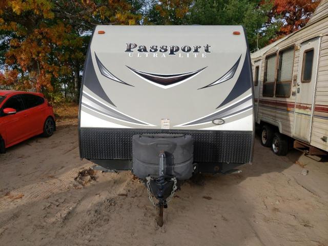 4YDT23921KK412039 - 2019 KEYSTONE PASSPORT WHITE photo 5