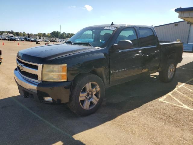 2GCEC13J771684485 - 2007 CHEVROLET SILVERADO C1500 CREW CAB BLACK photo 1