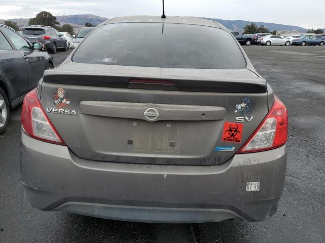 3N1CN7AP7GL888233 - 2016 NISSAN VERSA S GRAY photo 6