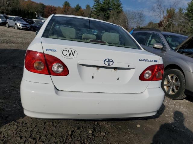 1NXBR32E55Z405467 - 2005 TOYOTA COROLLA CE WHITE photo 6