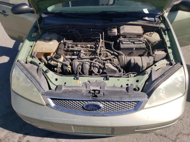 1FAHP34N87W266997 - 2007 FORD FOCUS ZX4 GREEN photo 11