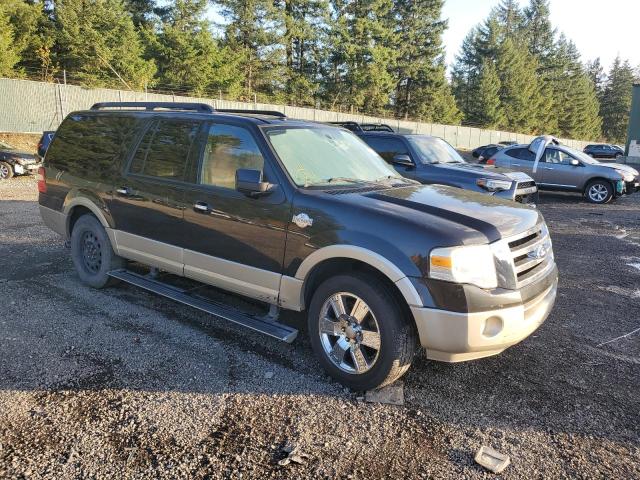 1FMJK1H53AEB56733 - 2010 FORD EXPEDITION EL EDDIE BAUER BLACK photo 4