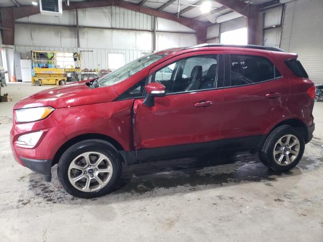 MAJ6P1UL1JC191224 - 2018 FORD ECOSPORT SE BURGUNDY photo 1